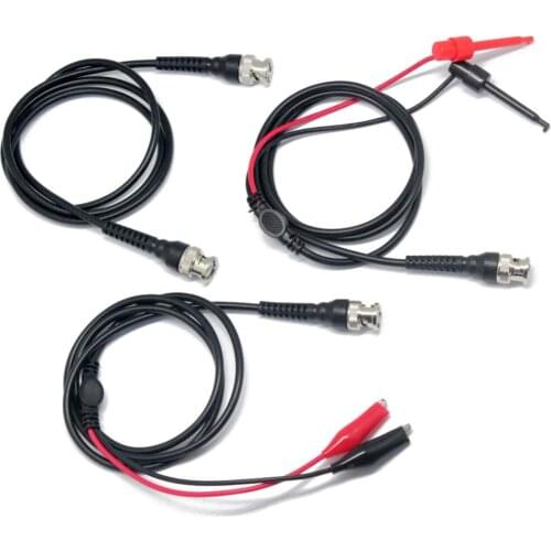 AideTek Elenco Electronics TL-3 BNC to Minigrabber BNC On 50 Ohm RG58C/U Cable BNC to mini grabber clipsTest Lead Set P1034