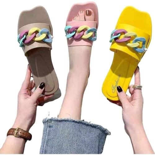 Cool Sweet Style Girl Outdoor Slippers New Design Fashion Women Slippers