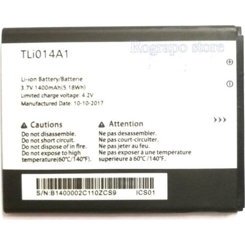 Hot Selling 1400mAh Replacement Battery For Alcatel One Touch Evolve Bateria Batterie Cell Phone Batteries