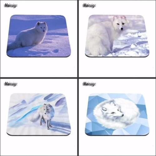 Mairuige Shop The White Wolf In the Snow Pad Notbook Computer Mousepad Gaming Padmouse Gamer To Laptop Mouse Pad As A Gift