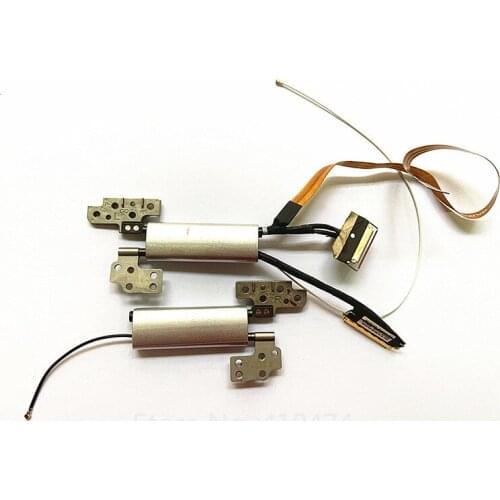 New LCD Screen Hinges Bracket for Samsung NP730QAA NP930QAA 930QAA Screen Shaft BA39-01442A Silver