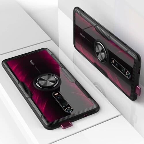 Transparent Car Holder Magnet Ring Phone Case Silicone Cover On For Xiaomi Mi 9 SE 9T Pro Mi9 9SE Mi9t t Global 64/128 GB Xiomi