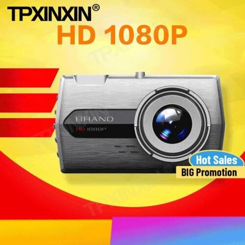 Factory Direct Supply 4.0 Inch Hidden Lightweight HD Night Vision Car Front and Rear Dual Lens Recorder DVR