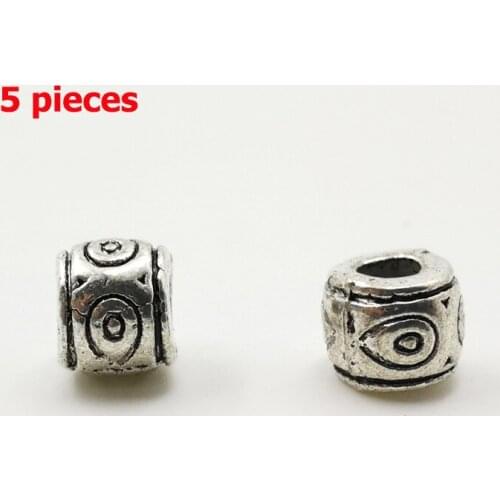 Bracelet spacer beads accessories Tasbih tassel Empty pipe eye beads Rosary Accessories