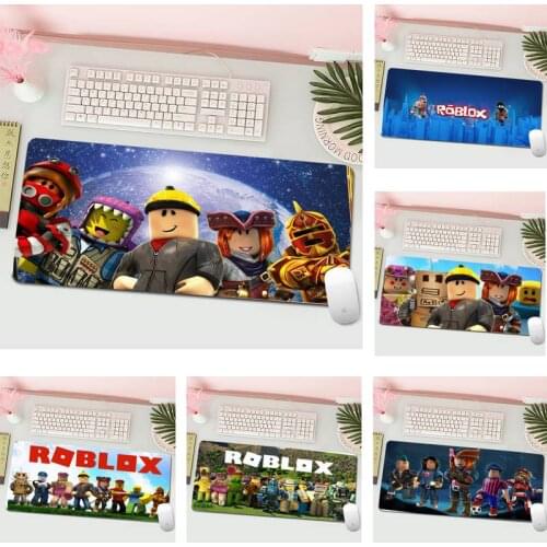 ROBLOX Game DIY Design Pattern Game mousepad Gaming Mousepad XL Large Gamer Keyboard PC Desk Mat Computer Tablet Mouse Pad