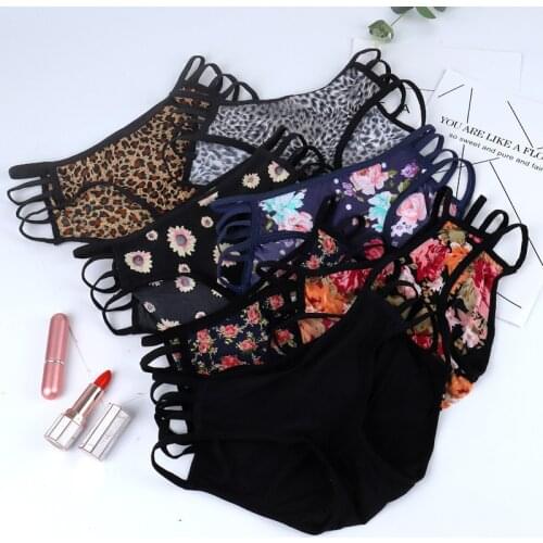 1/3pcs Leopard Printing Women Menstrual Panties Physiological Undies Four Layer Leakproof High Waist Mesh Menstrual Underwear