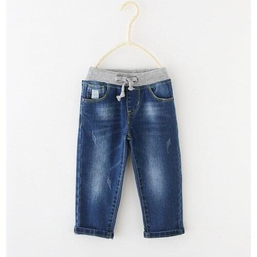 Spring Girls Jeans Baby Kids Jeans for Children Boys Girls Leggings Denim Pants Toddler Pants Girls Kids Pants for Boy Girl 0-3Y