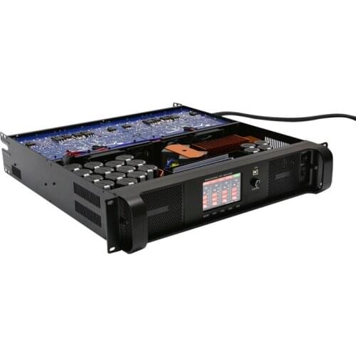 Vosiner 4 channels class td amplified subwoofer professional dsp amplifier