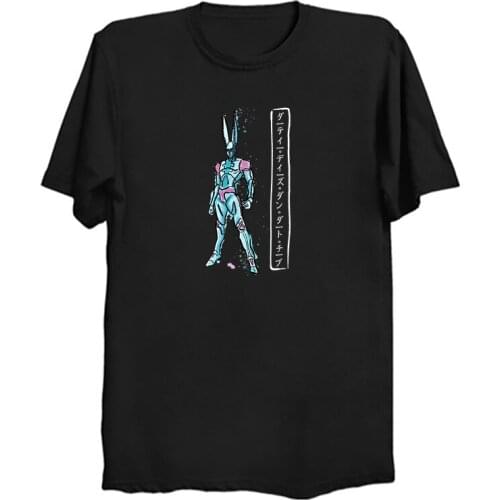 2021 jojo bizarre adventure Printed T-shirt Round Neck Japanese Anime Short Sleeve Male White Tees Mens Casual T shirts Tops