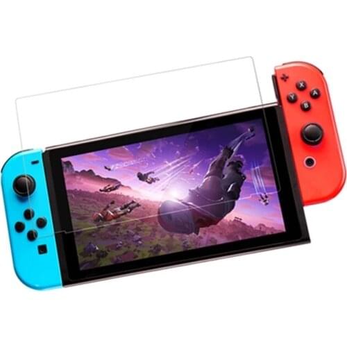 2x Gulikit NS11 Tempered Glass 9H Ultra Clear HD Screen Protective Film Easy Install Protector Cover for Ninted Switch Console