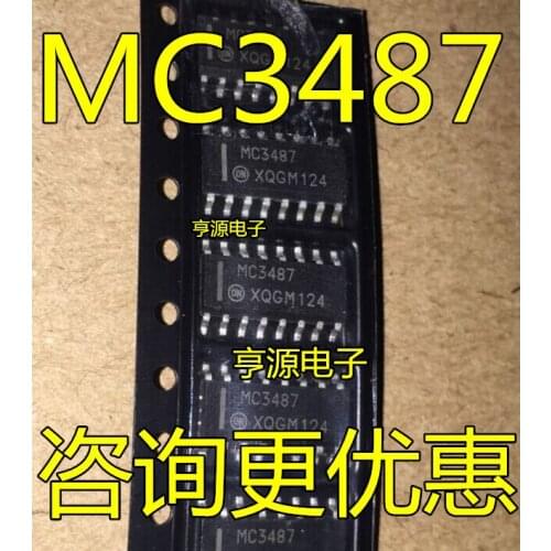 5pcs MC3487DR MC3487 SOP-16
