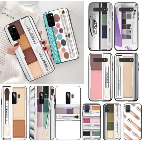 CUTEWANAN Clinique eyeshadow case DIY Luxury Phone Case for Samsung S20 plus Ultra S6 S7 edge S8 S9 plus S10 5G
