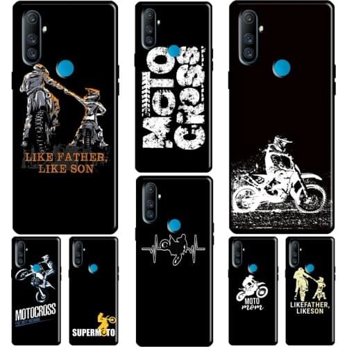 Moto Bike Motocross For OPPO Realme C3 C11 C15 C21 GT Q3 8 7 6 Pro Case For OnePlus 9 8 Pro Nord 7T 8T Cover