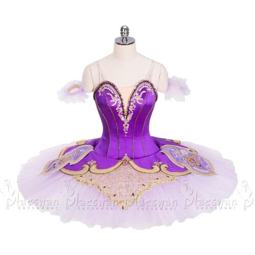 Lilac Fairy Ballet Costume Sleeping Beauty Fairies Professional Ballet Dress BT922 Purple Ballet Pancake Tutus Custom Made Tutu