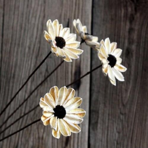 Handmade Natural Plant Dried Flower Artificial Household Decoration DIY Flower Party Festival Decortive Accessories 1PC
