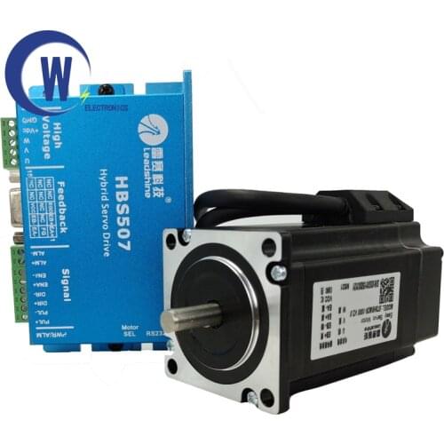 Leadshine New original 1 Set Nema23 2NM 1000Line Closed-Loop Stepper Motor HBS507+573HBM20-1000 Closed-Loop Stepper Motor Drive
