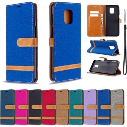 Magnetic Denim Cover For Xiaomi Redmi Note 7 6 5 8 9 9s 10 Pro Flip Wallet Case Leather Card Holder Redmi 6 6A 7 7A 8 8A 9 Pro