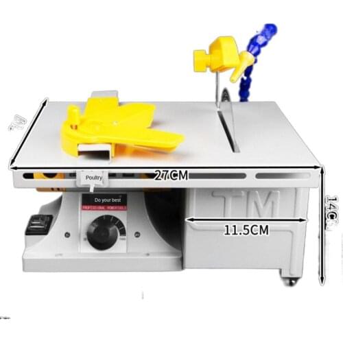 Multi-Functional Electric Grinder Polisher Drill Saw Tool Mini Bench Lathe Machine 350w