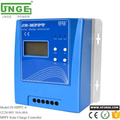 Multiple Protection Mppt Solar Charge Controller 20Amp 30A 40A 12v24v48v Auto