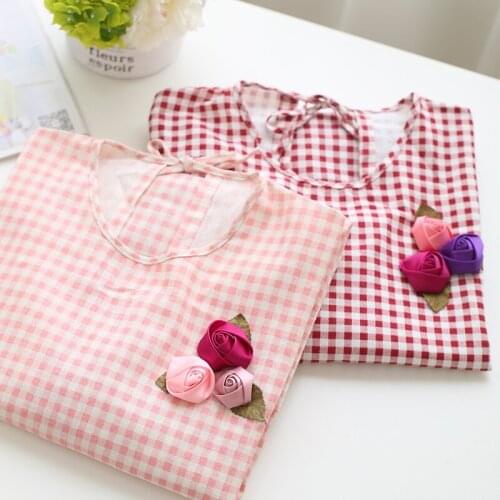 Korean style fashion apron home kitchen long-sleeved female cute adult overalls oil-proof and anti-fouling cooking