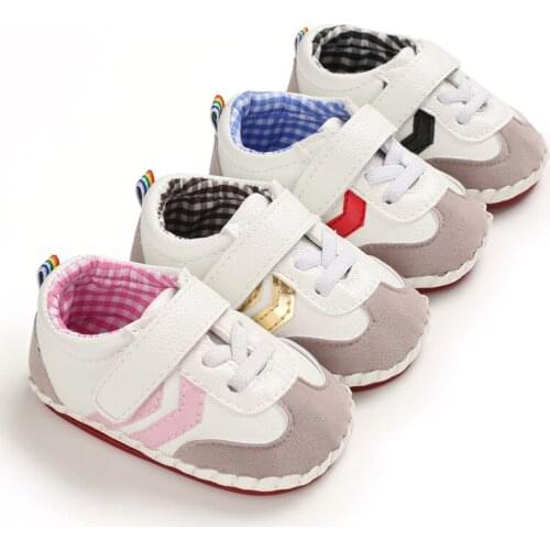 Baby Boy Shoes Sports Sneakers Moccasins Newborn Infant Kids Shoes Striped Toddler Shoes Baby Boy Crib Shoes For Children