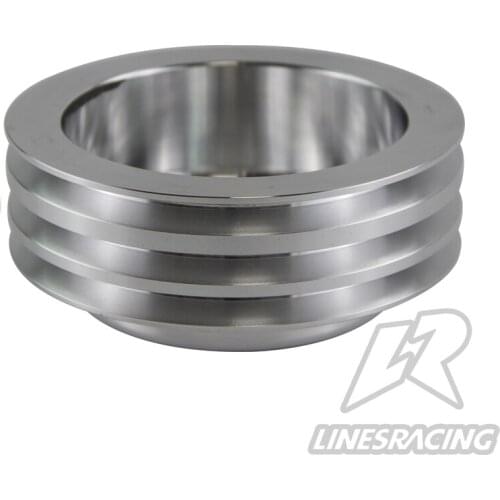 Fit for Small BlockChevy LWP Aluminum 3 Groove Crankshaft Pulley Long Water Pump For Small Block Chevy 350 Crank