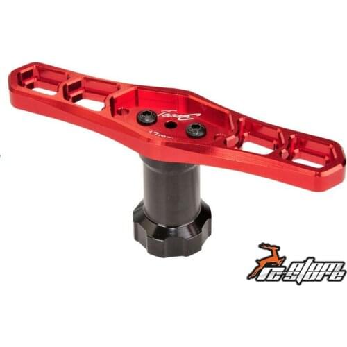 RC HSP HPI Hobao TEAM C T8E 1/8 Scale Models Parts 17MM Special Wheel Nuts Combiner Disassembly Tool Racing Remote Control Car