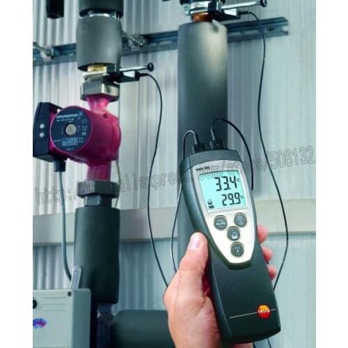 Testo 922 temperature meter Wide measuring range from -50 to 1000 degreed centigrade 0560 9221