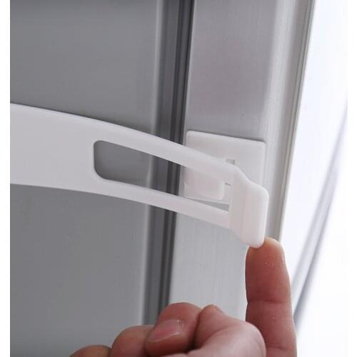 1pc Safety Child Lock Home Refrigerator Lock Fridge Freezer Door Catch Lock Toddler Kids Child Cabinet Safety Lock For Baby
