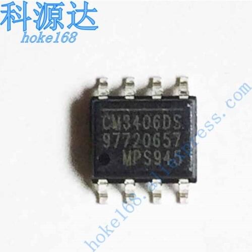 10pcs/lot CM3406DS SOP8 CM3406 In Stock
