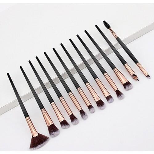 12Pcs New Fashion Professional Makeup Brushes Foundation Comestic Tool Set High Quality