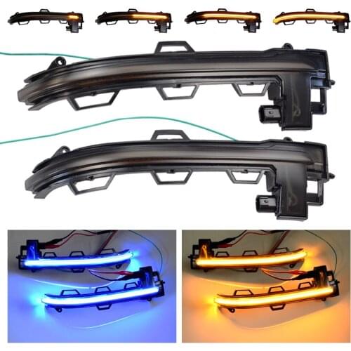 2pcs Dynamic Blinker For 2018 2019 2020 BMW X3 X4 X5 X6 X7 G01 G02 G05 G06 G07 LED Turn Signal Mirror Light Flasher Arrow