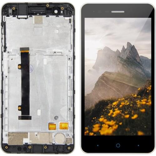 5.0" Original LCD For ZTE Blade A510 LCD Display Screen+Touch Panel Digitizer With Frame For ZTE Blade A510 Display