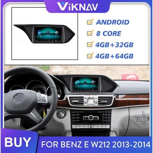 Car GPS navigation multimedia player auto radio for Benz E W212 2013-2014 stereo tape recorder
