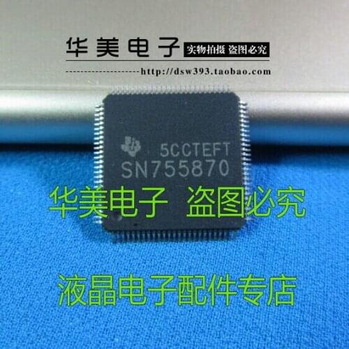 Free Delivery. SN755870 authentic lots LCD plasma buffer plate chip