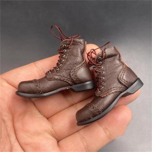 In Stock Scale 1/6th DID A80144 WWII US Army Ranger Sniper War Combat Hollow Shoes Boots For 12 inch Doll Soldier Accessories