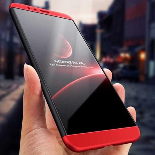 Huawei Honor 7X 360 Case Honor7X BND L21 360 Protection Full Body Cover Matte Hard Case for Huawei Honor 7X BND-L21 + Glass Film