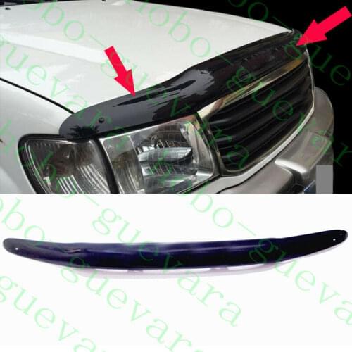Fit For Toyota LandCruiser LC100 4700 1998-2007 Black Front Cover Sand Protective Trim 1pcs