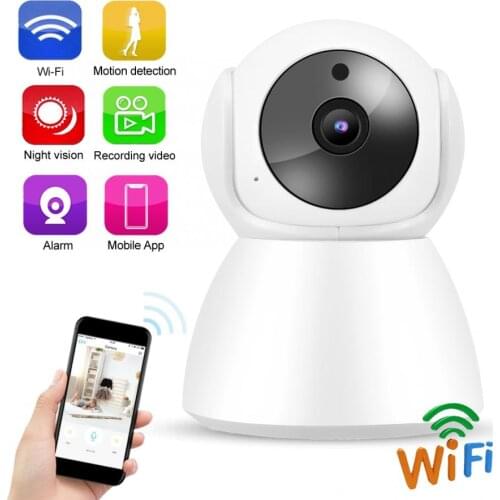 IP Camera 720P WiFi IP Babycam 2-Way Intercom Baby Care Monitor Home PTZ Camera 110-240V loop recording