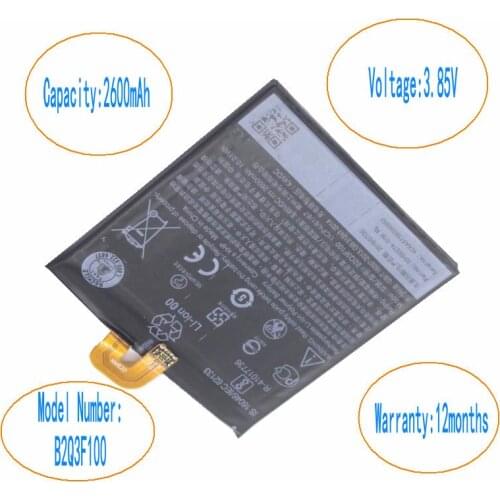 ISkyamS 10pcs/lot 2600mAh B2Q3F100 Replacement Mobile Phone Battery For HTC U11 Live Batteries