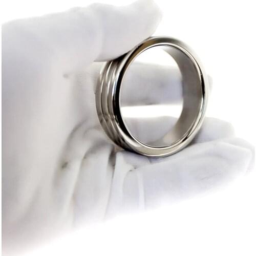 Stainless Steel Erotic Cheap Cock Penis Rings Penis Sleeve Penis Trainer Delay Premature Ejaculation Lock Vibrator Sex Toys