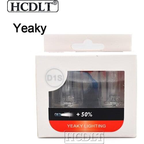 HCDLT 35W Yeaky D1S 6500K HID Bulb Xenon D2S D3S D4S Yeaky 4500K 5500K D2R D4R Super Fast Bright Car Headlight Xenon Bulb Lamp