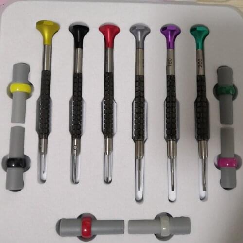 KWONG YUEN Screwdriver with ball bearing screwdriver screwdriver set of six repair watch tools