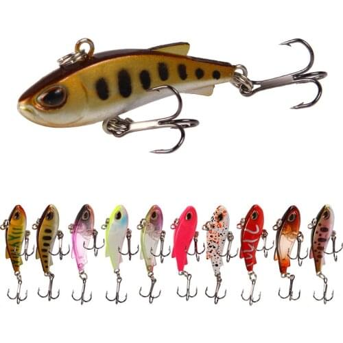 New 4Cm 4G Winter Crankbait Wobbler Sinking Fishing Crankbaits Vib Lure Ice Hard Lure Mini Wobblers Crankbait Sea Fishing Lure