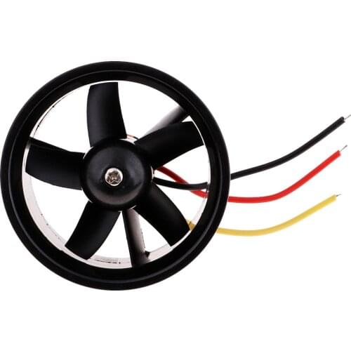 QF2611-4500KV Brushless Motor 64mm Ducted Fan for RC EDF Jet Aircraft Planes