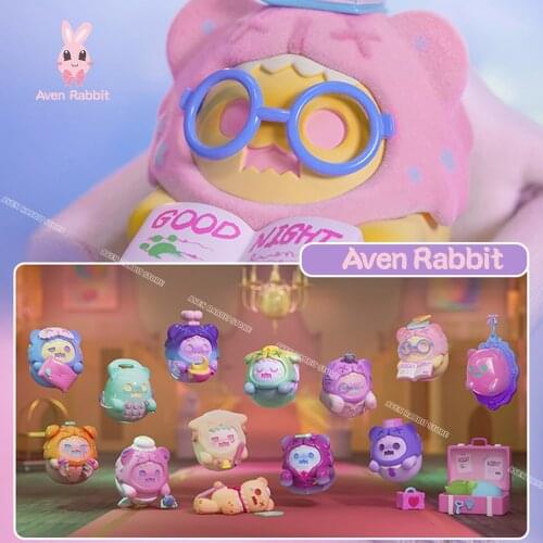ShinWoo Ghost Bear Sweet Dream Hotel Blind Box Toys for Girls Figure Action Caja Sorpresa Surprise Box Cute Model Birthday Gift