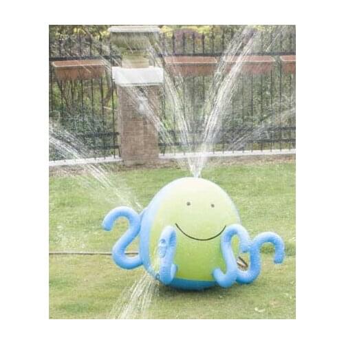 Cuttlefish Spray Water Ball Inflatable Cuttlefish Spray Water Ball & coconut tree Childrens Summer funny Outdoor Beach Play