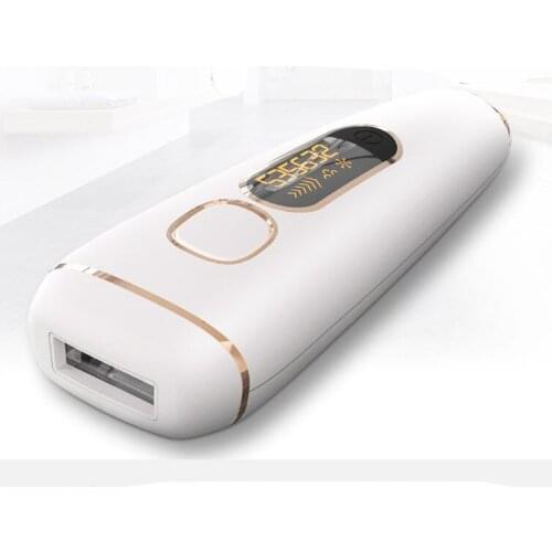 Epilator laser hair removal device Weak pulsed light painless body hair removal LCD Digital Auto flash quartz tube 5 level