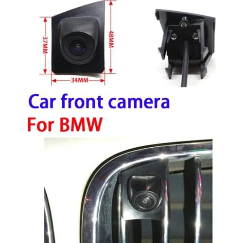 CCD car front view logo embedded camera For BMW 5 series F10 2014 2015 2016 2016 waterproof night vision high quality