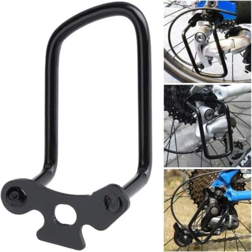 1 Pc Bicycle Chain Gear Protector MTB Road Bike Derailleur Rear Hanger Guard Cover Steel Frame Bicycle Parts Accessories